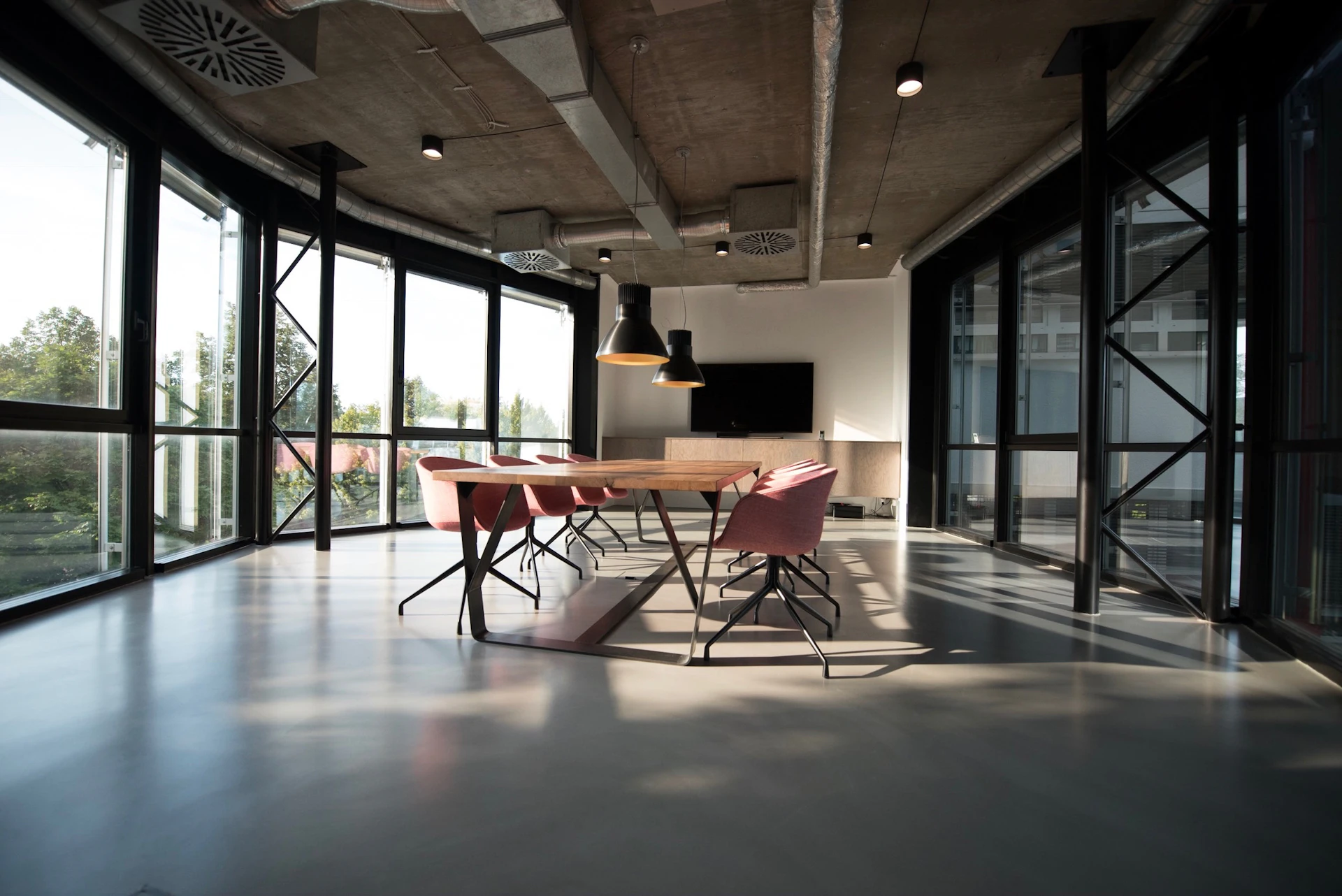CodeHive's modern office and meeting space